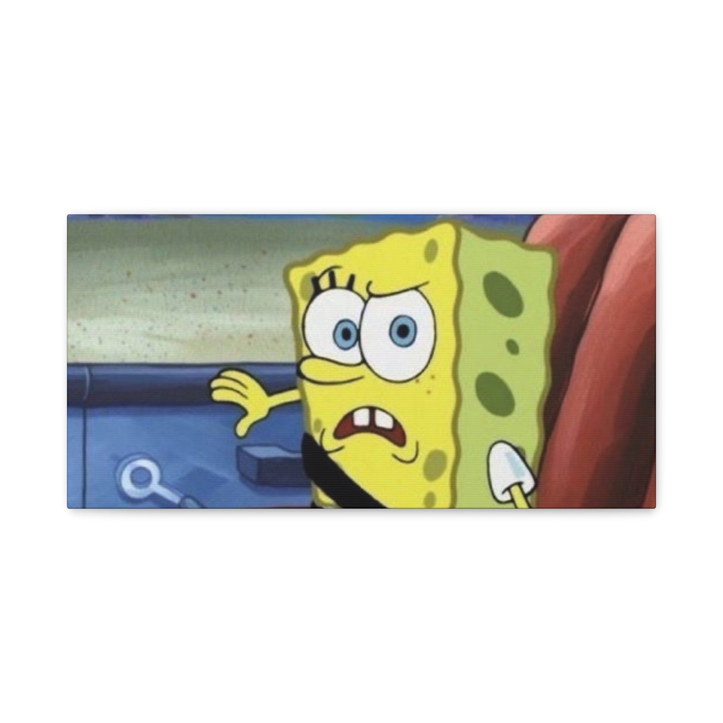 SpongeBob meme face