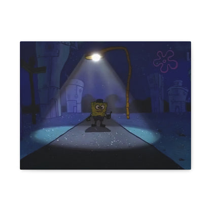 SpongeBob SquarePants "He's just standing there...MENACINGLY!"