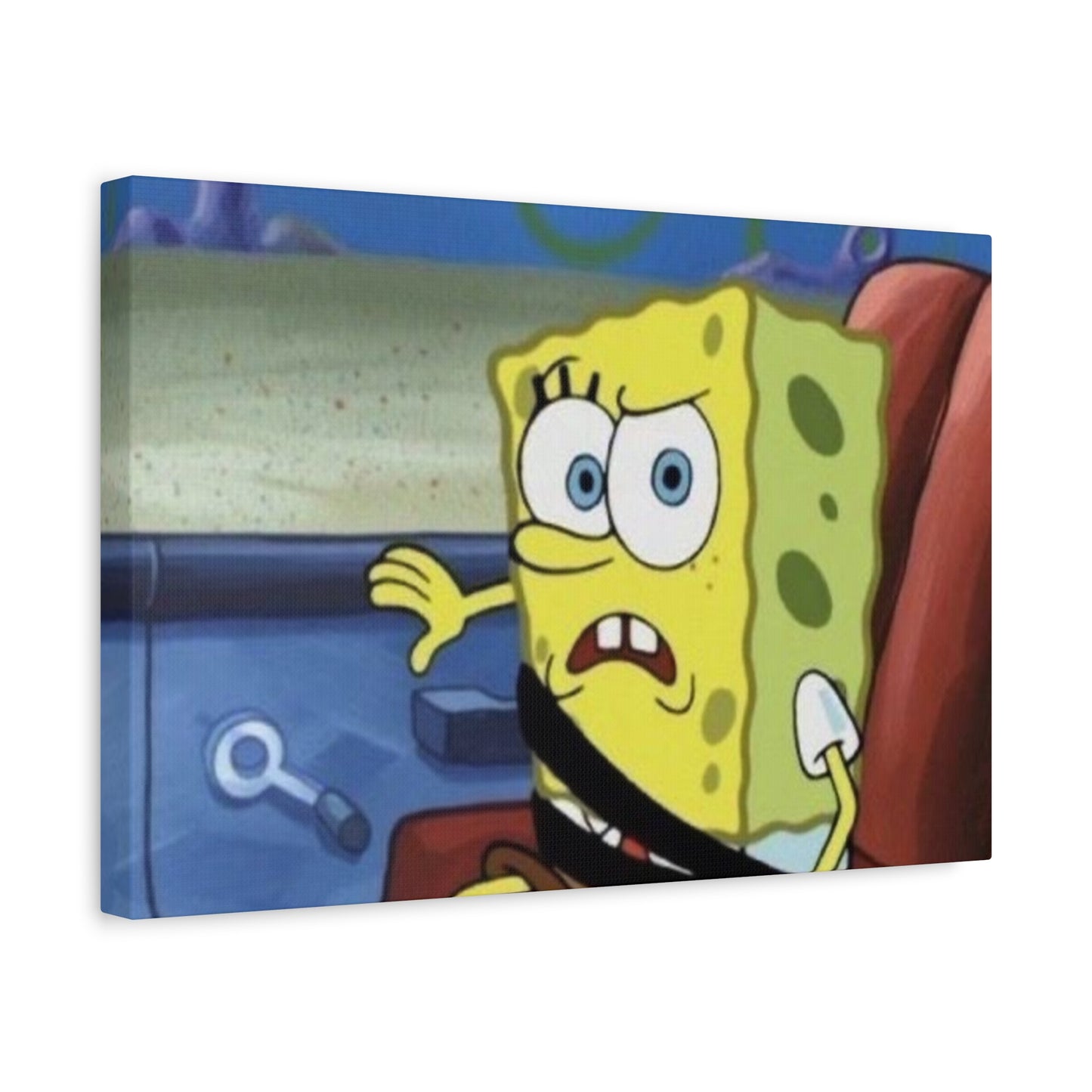 SpongeBob meme face