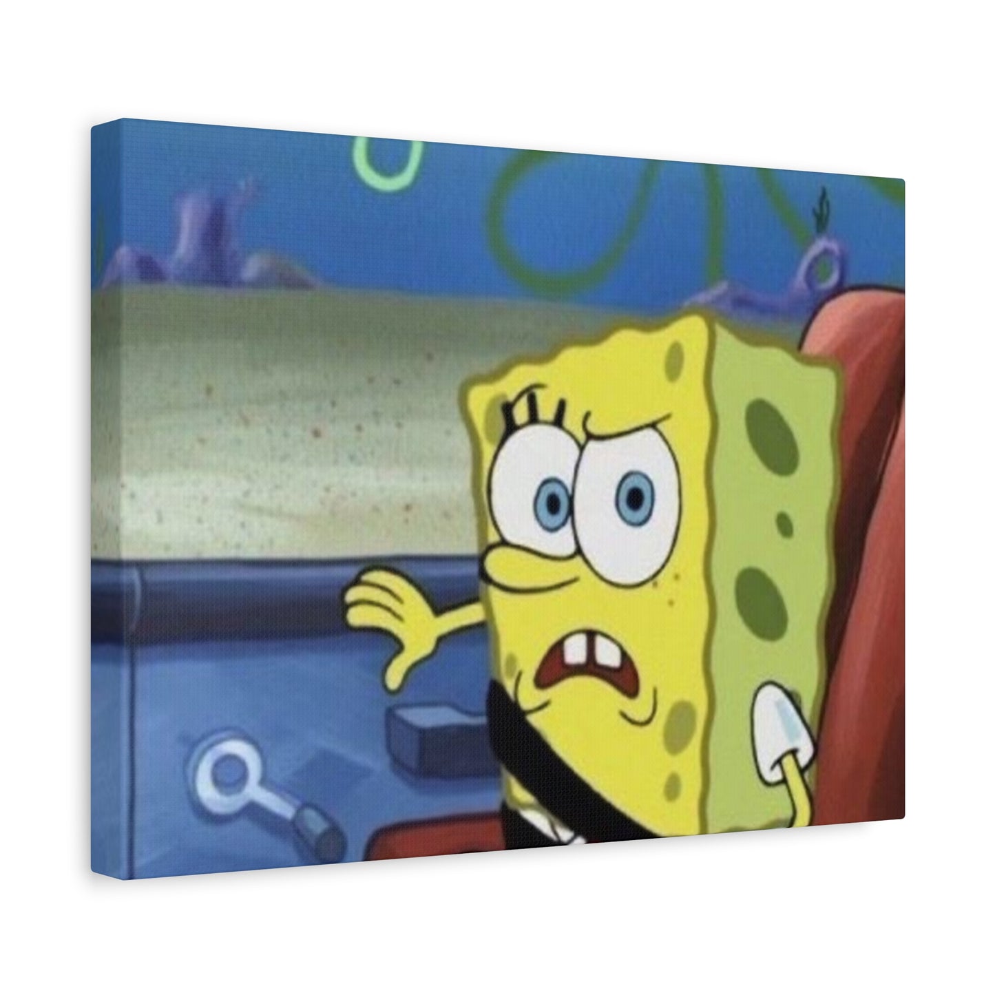 SpongeBob meme face